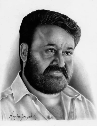 kriznchill artist krishna pencil drawing