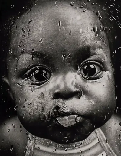 kriznchill artist krishna pencil drawing