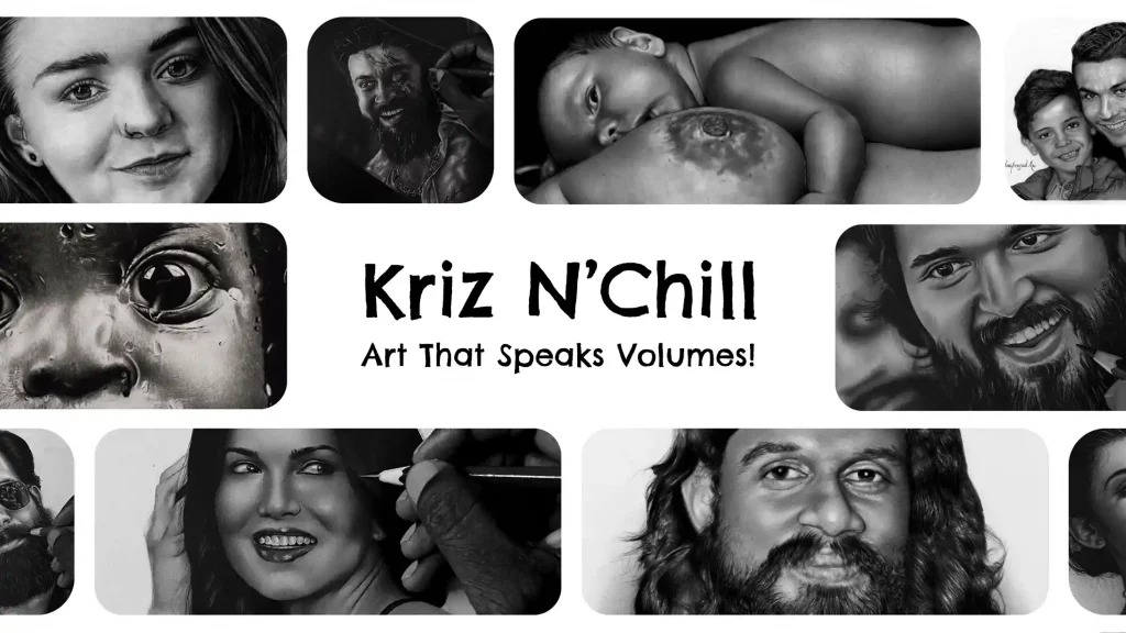 kriznchill custom pencil portrait drawings